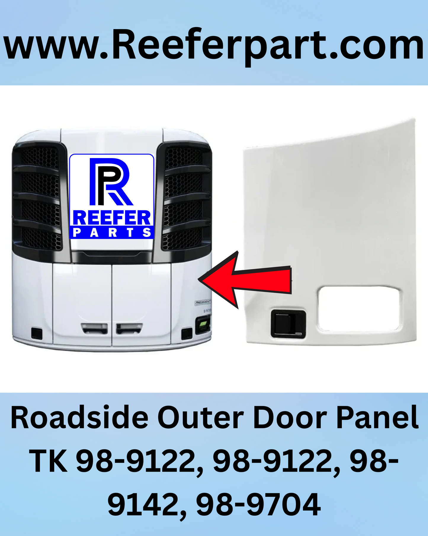 Thermo king panel Road side