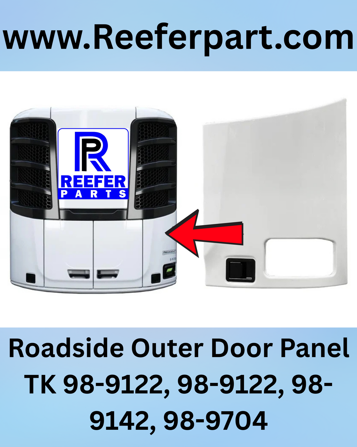 Thermo king panel Road side