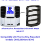 Thermo King Precedent C-600 / S-600 Roadside Grille with Mesh (Aftermarket Part Number: 98-9117